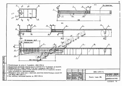 Плита 1ПВ 6-4