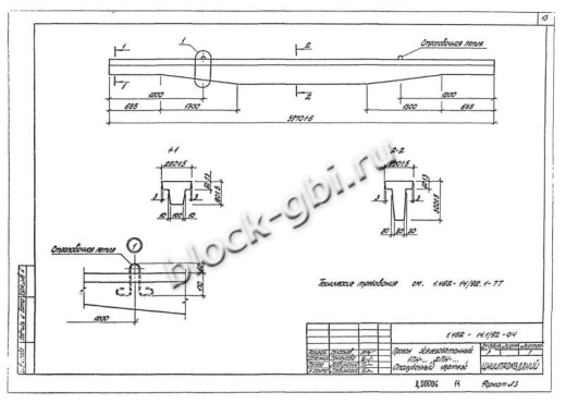 Прогон 1ПН-1 А-IV Прогон 1ПН-1 А-IV