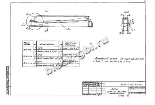 Ригель РЛ3-1-С