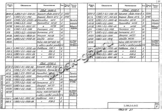 Балка Б 1-1 Балка Б 1-1