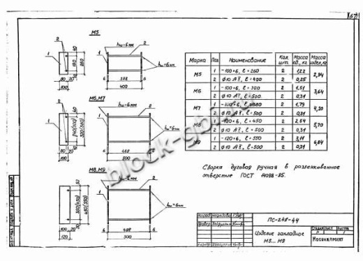 Щитовая опора НО-900-100