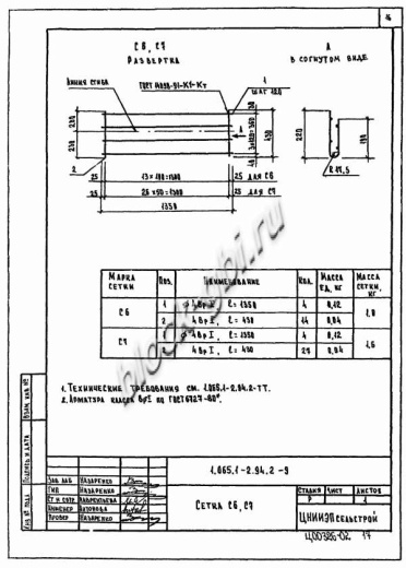 Плита 1ПГ 6-4 Плита 1ПГ 6-4