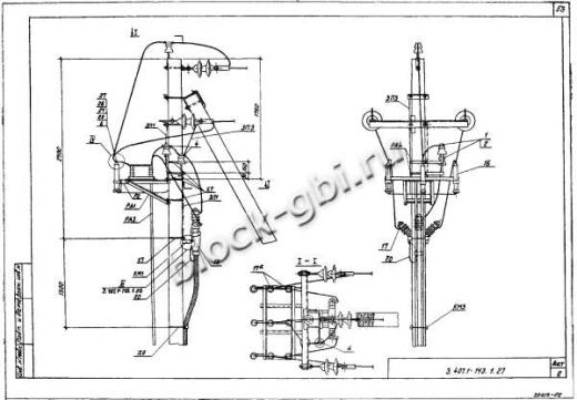 Промежуточная опора П10-2