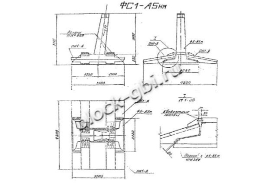 Фундамент ФС1-А5нм