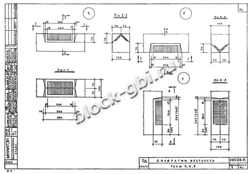 Диафрагма жесткости ВЦ-26-32
