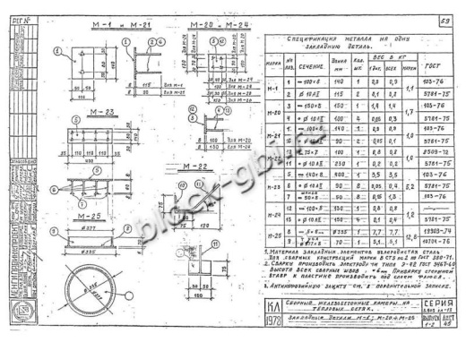 Верхний блок камеры тепловой ВБК 2.6 4 ф630