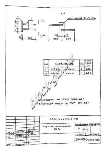 Лестничная площадка ЛПП 16.16в-с