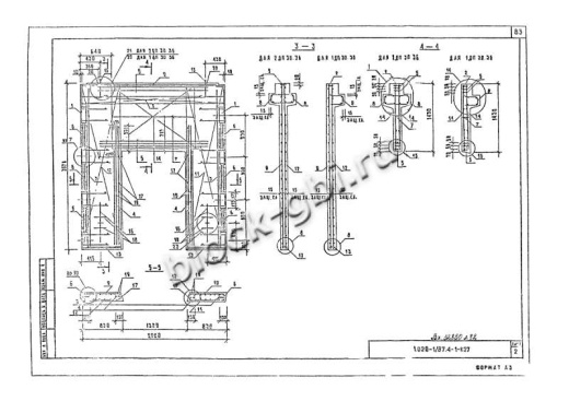 Диафрагма жесткости 1ДП 30.36 Диафрагма жесткости 1ДП 30.36
