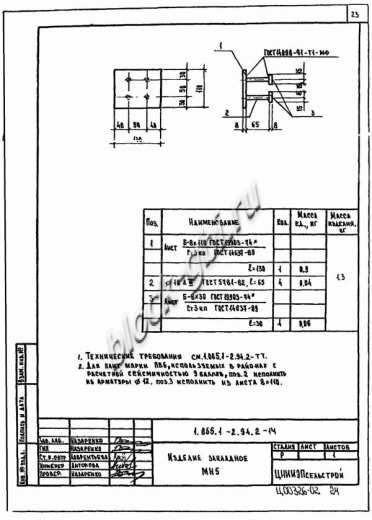 Плита 1ПВ 6-4