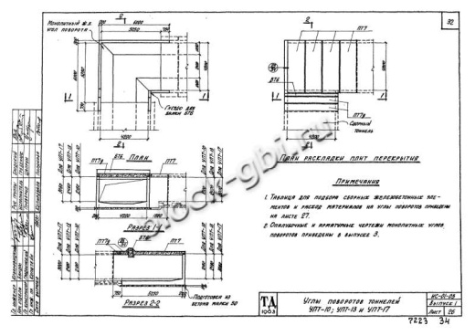 Балка тоннелей БТ 6