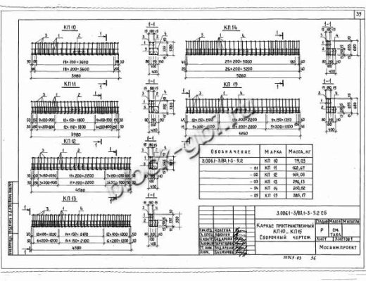 Балка коллекторов Б 21-9