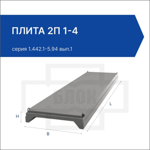 Плита 2П 1-4