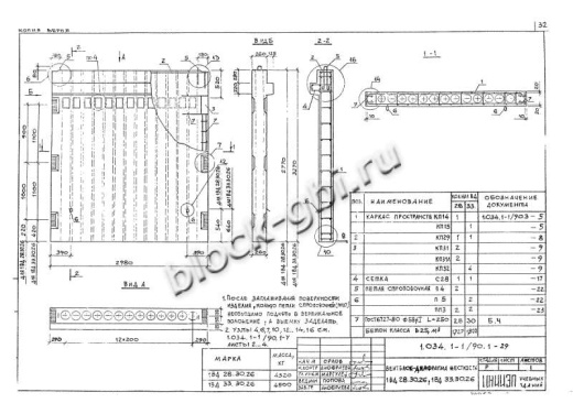 Вентиляционный блок-диафрагма 1ВД 28.30.26