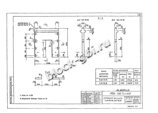 Диафрагма жесткости 1ДП 30.36 Диафрагма жесткости 1ДП 30.36