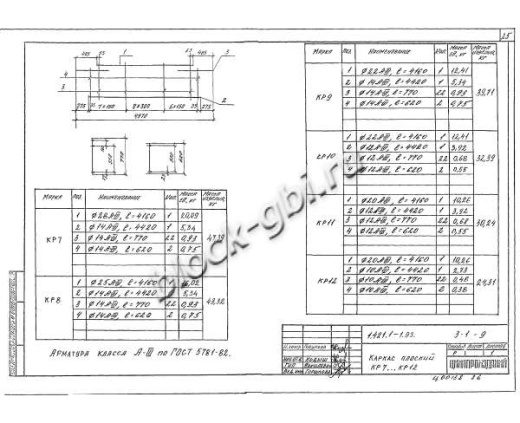 Ригель РЖ 8.52-7-Т Ригель РЖ 8.52-7-Т
