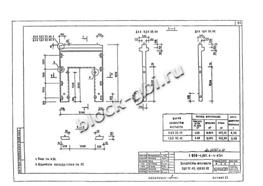 Диафрагма жесткости 1ДП 32.42 Диафрагма жесткости 1ДП 32.42