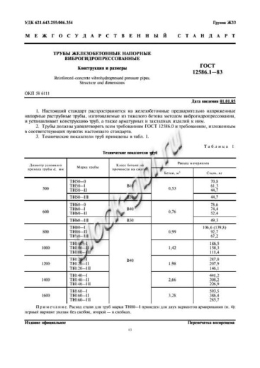 Труба ТН 140-3