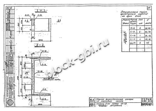 Средний блок камеры футерованный СБК 1.8-1-фут 400х800 Средний блок камеры футерованный СБК 1.8-1-фут 400х800