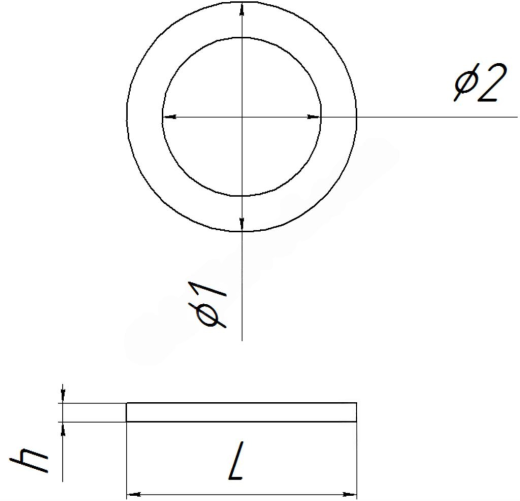 Опорное кольцо футерованное КО 6